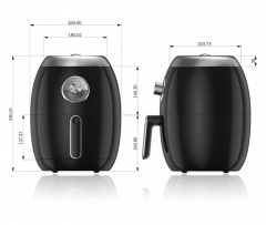 Whale automatic shut off Air Fryer without batteries