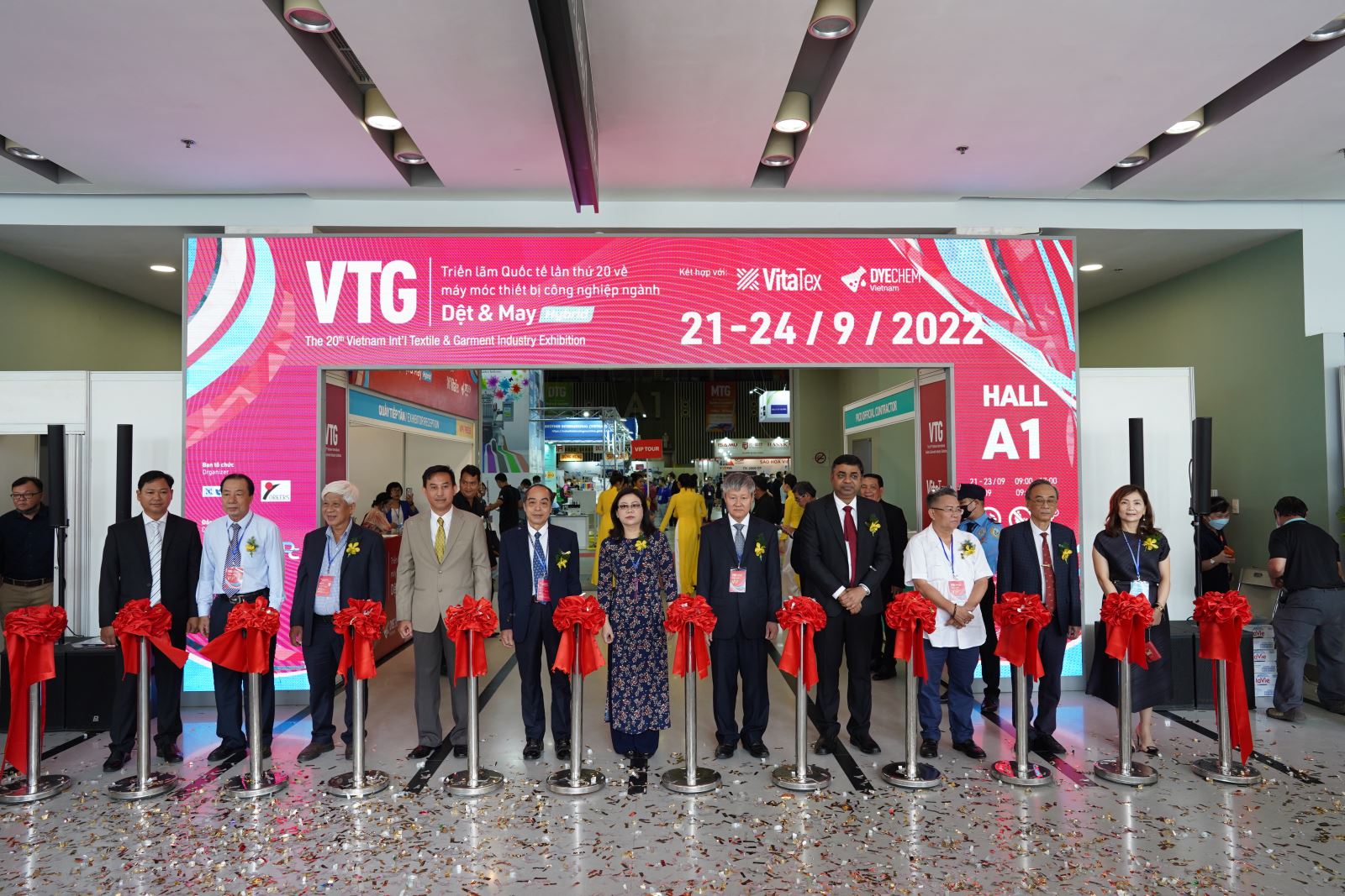 The 20th Vietnam International Textile and Garment Industry Exhibition (VTG) will return