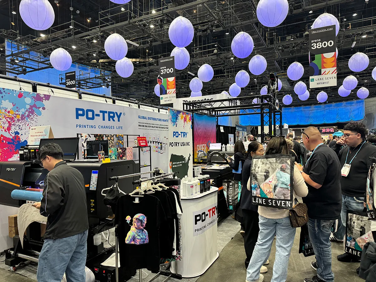 PO-TRY Debuts High-tech DTF Line at Impressions Expo Long Beach 2025 1 format,webp format,webp PO-TRY Debuts High-tech DTF Line at Impressions Expo Long Beach 2025 Po-try