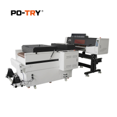 3 Printheads 9-color（Fluorescence color） 60cm(23.4'') DTF Printer