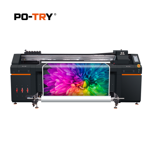 3/4 Printheads UV Belt Printer