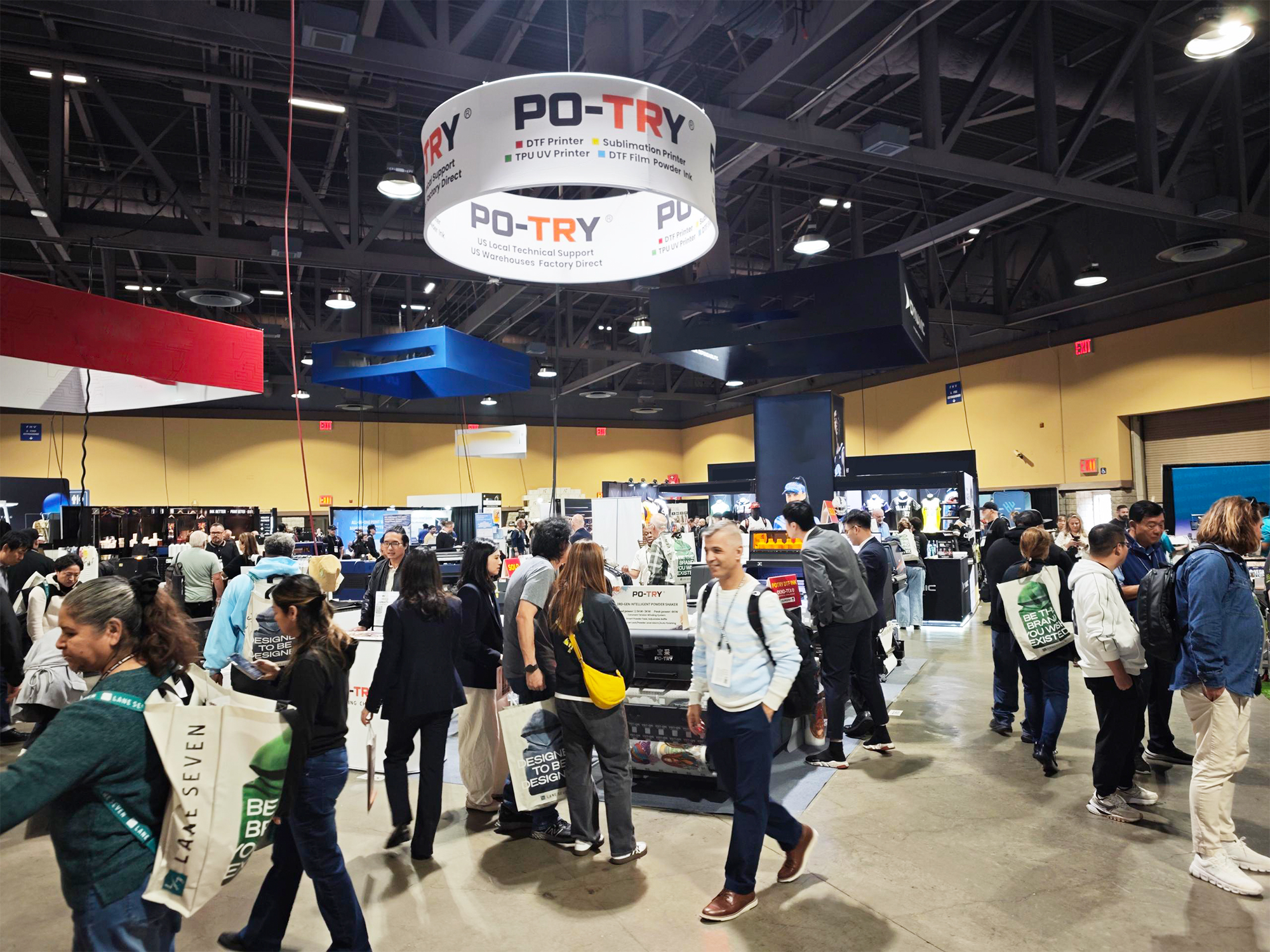 From Print to Pack: PO-TRY One-Stop T-Shirt POD Solution at IMPRESSIONS EXPO