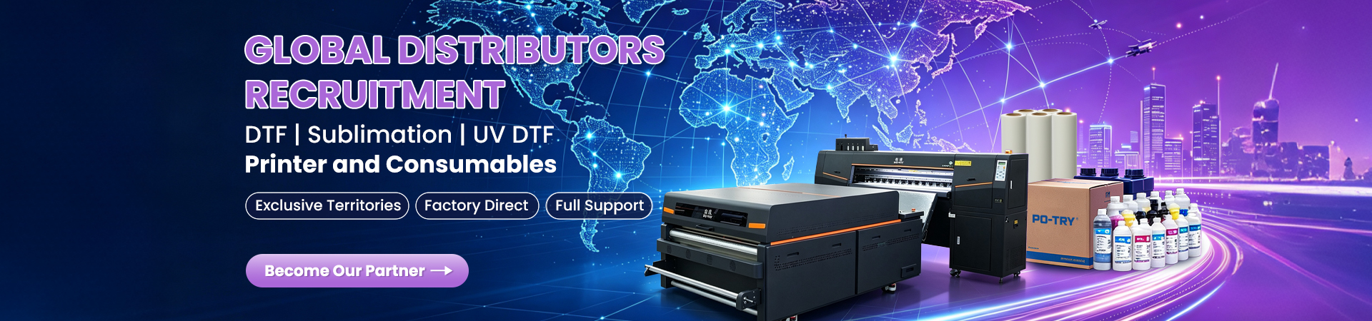PO-TRY UV DTF Printing Changes Life
