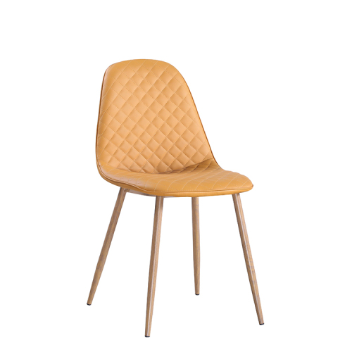 Popular New Product Modern Fabric Dining Room Furniture Metal Leg Dining Chair