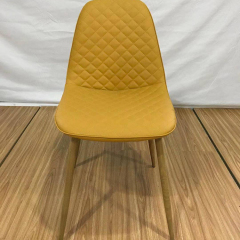 Popular New Product Modern Fabric Dining Room Furniture Metal Leg Dining Chair