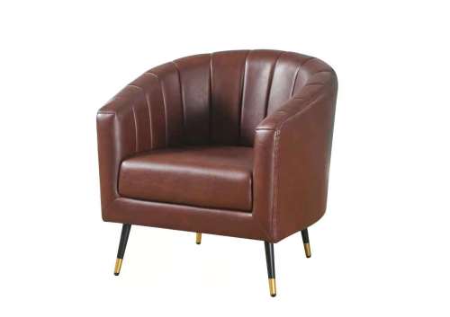 Hot Selling Modern High-Quality Single Sofa Leather Sofa Chair Luxury Living Room Sofa Chair