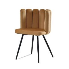 Wholesale design Nordic dining chair dining room table and chairs with metal legs