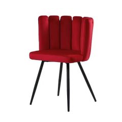 Wholesale design Nordic dining chair dining room table and chairs with metal legs