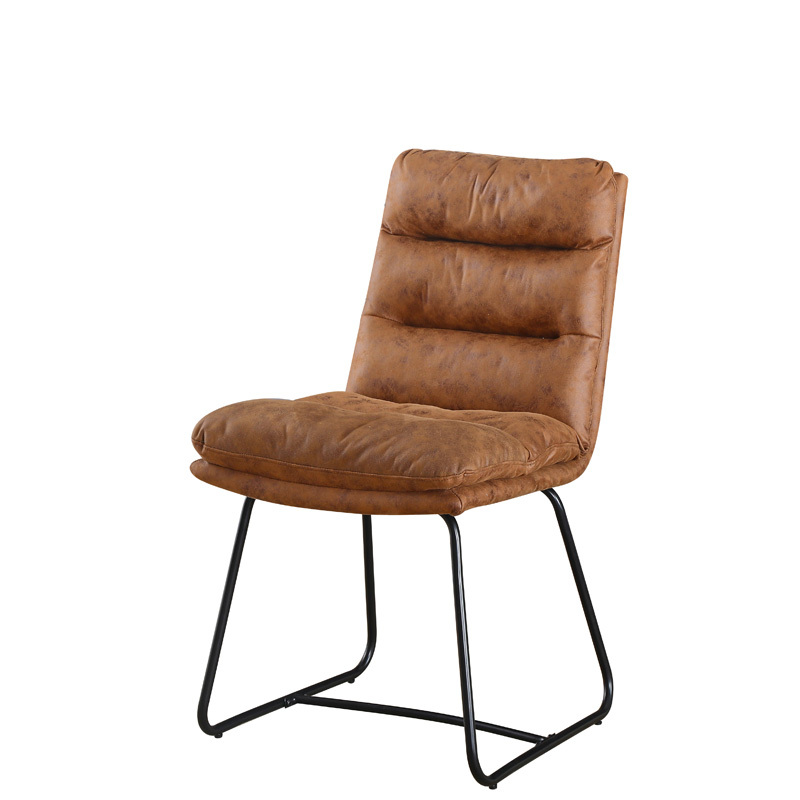 Low Price Comfortable Industrial Leather Dining Chair