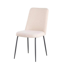 Dining chair lamb wool fabric chairs for hotel little Relax Teddy Fabric Fancy Living Room Chairs
