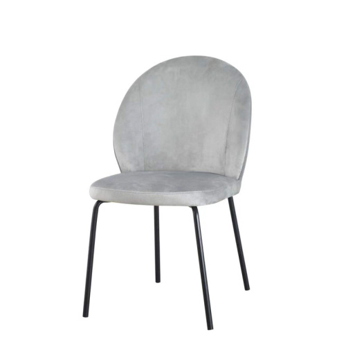 Wholesale modern designer classic style furniture armless stainless steel foot restaurant dining room chair for home