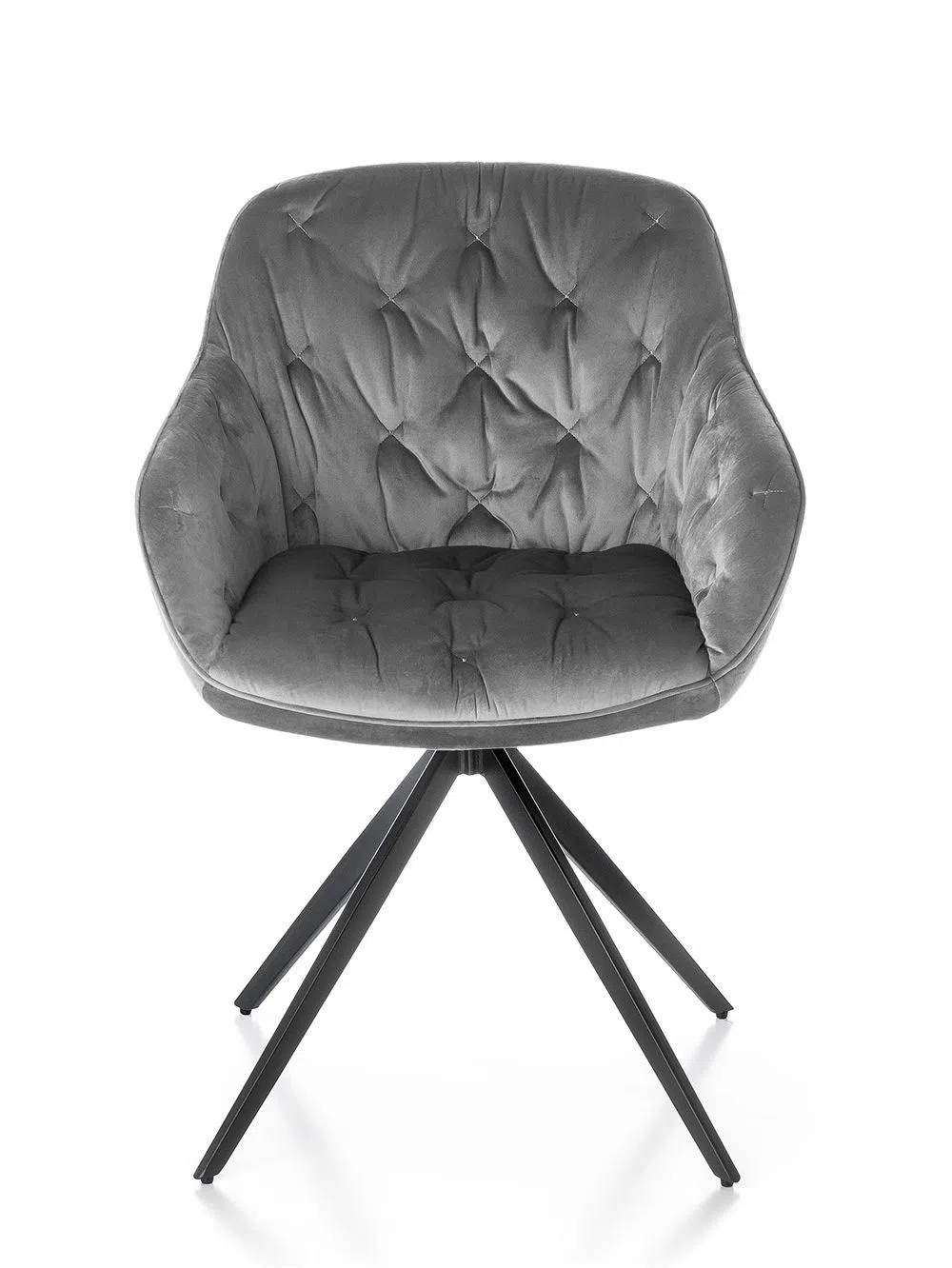 Velvet armchair