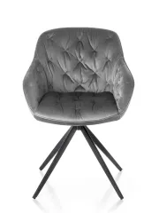Velvet armchair