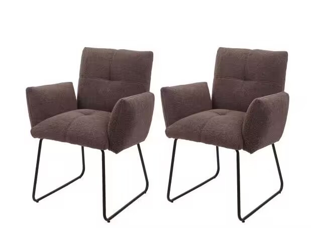 Velvet armchair