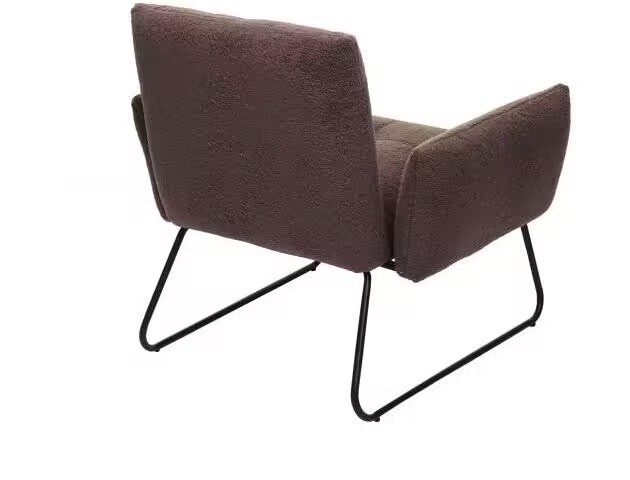 Velvet armchair