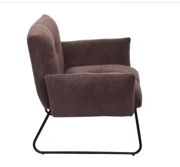 Velvet armchair