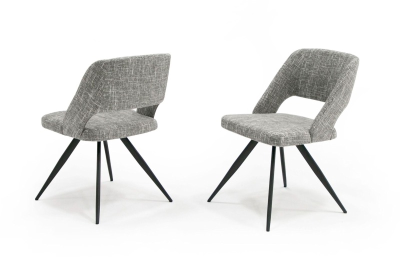 fabric modern dining chairs