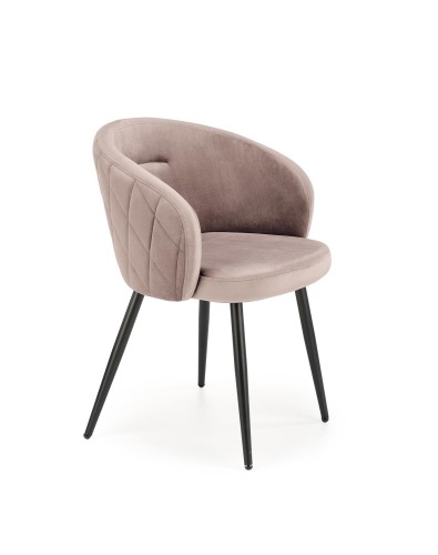 Velvet armchair