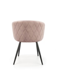 Velvet armchair