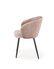 Velvet armchair