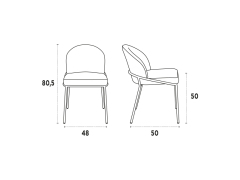 Modern dining chairs