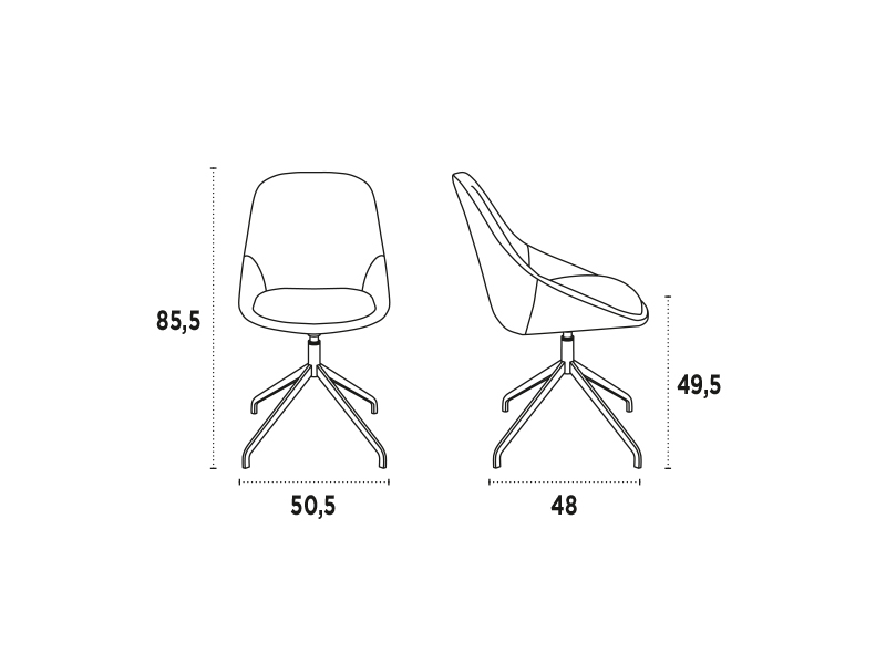 Modern dining chairs