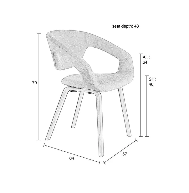 Modern dining chairs