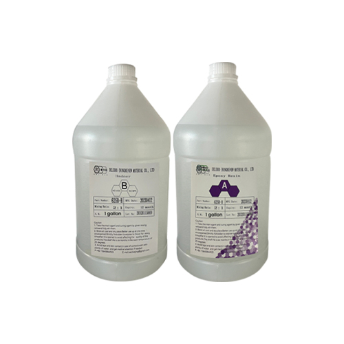1 gallon pack epoxy resin for deep cast Nice transparency and excellent yellowing resistant