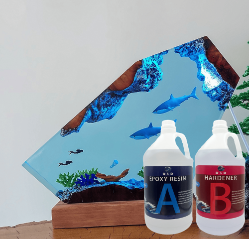 DLD Clear &amp; Durable Deep Pour Epoxy Kit Ideal for Artistic Resin Projects OEM/ODM Acceptable Sample Acceptable