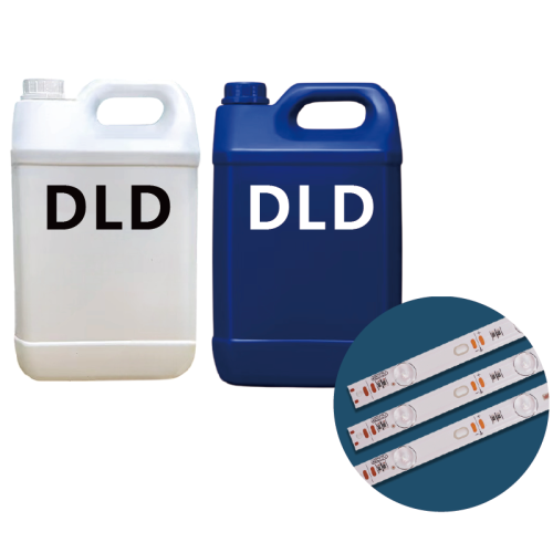 DLD LED module adhesive: high-strength bonding, heat-resistant, low-cure temperature, two-component epoxy resin for secure component fixation