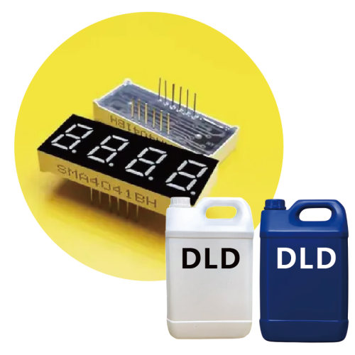 DLD High Transparency &amp; Anti-Yellowing Digital Tube Potting Adhesive for LED Display Encapsulation - Two-Component PU Waterproof Adhesive with High Thermal Conductivity &amp; Insulation