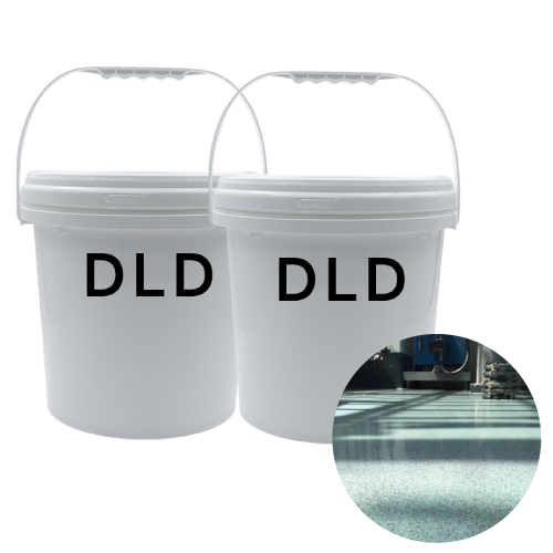 DLD Heavy Load Epoxy Colored Sand Flooring - Robust and Durable for Logistics Centers and Warehouses