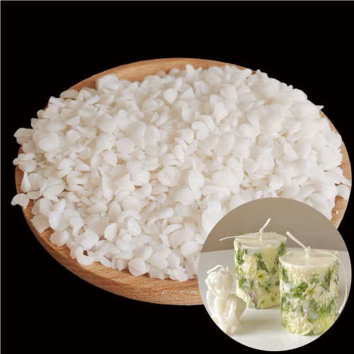 DLD Hotselling Soy Wax Beads Wholesale High Melting Point Soy Wax Pellets Natural Soy Bean Wax Granules for Molds Candles Making