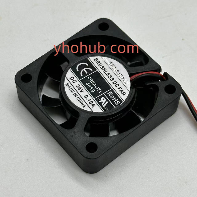 DWPH EFS-04D24L DC 24V 0.10A 40x40x10mm 2-Wire Server Cooling Fan