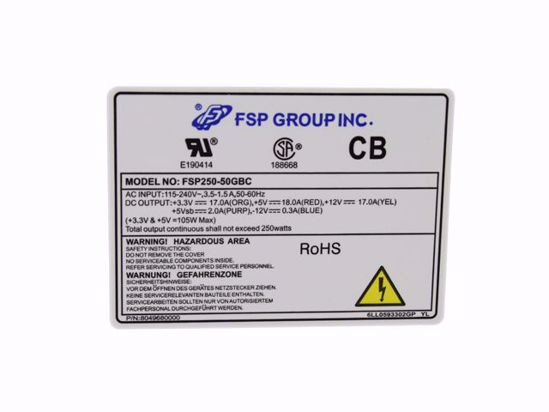 FSP GROUP 250W Alimentatore FSP250-50GLV (PF) EUR 19,00 - IT - Foto 3