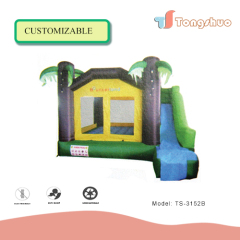 Inflatable bounce playground