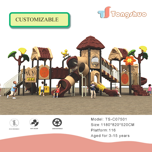 Treehouse playground children's playground for hotsale