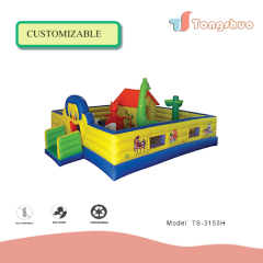 Inflatable bounce playground