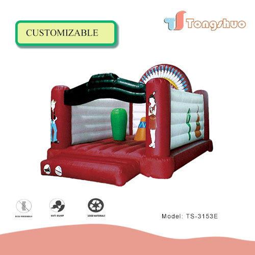 Inflatable bounce playground