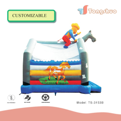 Inflatable bounce playground