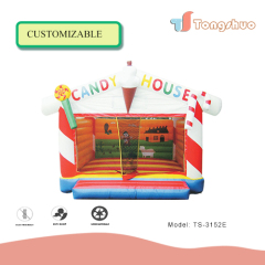 Inflatable bounce playground
