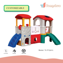 Indoor Small Plastic Slide Playground for fun