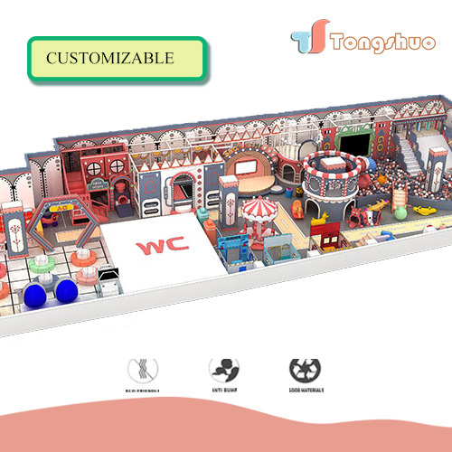 Amusement Equipment Amusement Park Kid Play Indoor Slide Playground Playground