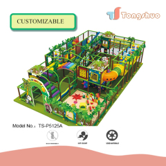 Jungle Theme Indoor Adventure Game Children Commercial Amusement Kids Slide Playground Theme Park