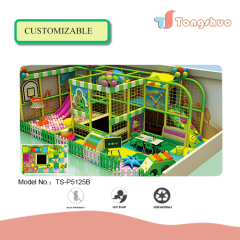 Jungle Theme Indoor Adventure Game Children Commercial Amusement Kids Slide Playground Theme Park
