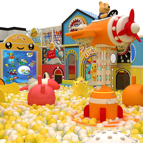 Amusement Equipment Amusement Park Kid Play Indoor Slide Playground Playground
