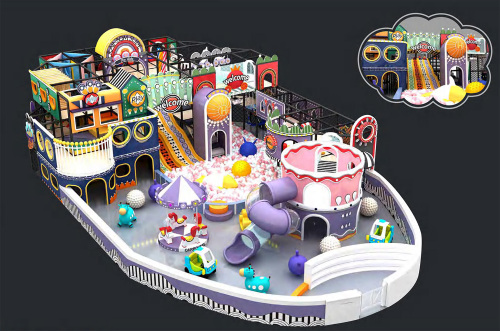 Commercial Amusement Park Customized Jungle Gyms Kids Play Zone Indoor Child Soft Playground Equipment