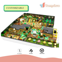 New Design Custom Theme Kid Entertainment Zone Amusement Soft Play Area Equipment Cheer Indoor Playground For Kids