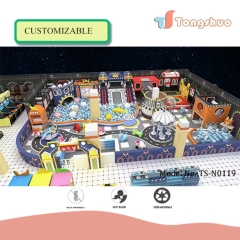Factory Custom Soft Amusement Equipment Large Toddler Kids Play Ground Indoor Children'S Center Playground