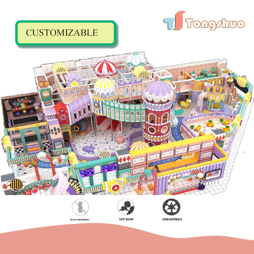 Commercial Amusement Park Children Soft Play Center Naughty Castle For Shopping Mall Indoor Play Ground